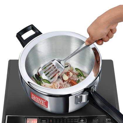 Shine - X Aluminium Cooker - 7 Litre Shine - X Aluminium Cooker - 7 Litre - Silver / Aluminum Shine - X Aluminium Cooker - 7 Litre Shine - X Aluminium Cooker - 7 Litre - Silver / Aluminum