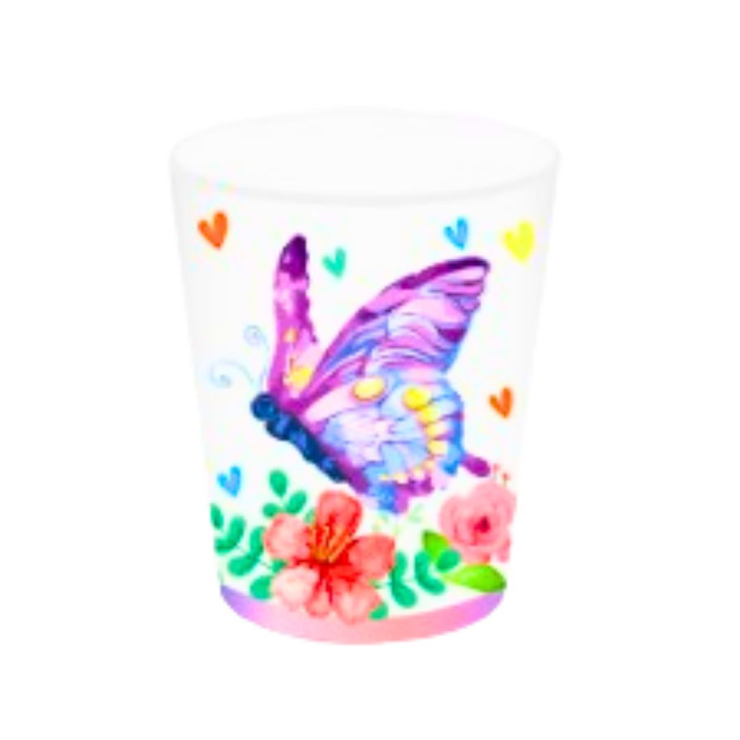 Butterfly Theme Paper Cups - 10PC