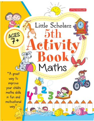 Little Scholarz 5th Activity Book Maths [Paperback] [Jul 18, 2023] LS Editorial Team