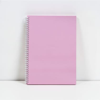 Pink Spiral Bound Notebook