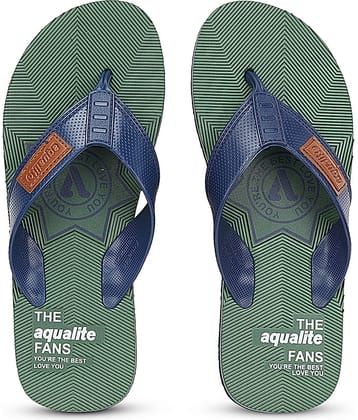 Aqualite Olive Men's Thong Flip Flop