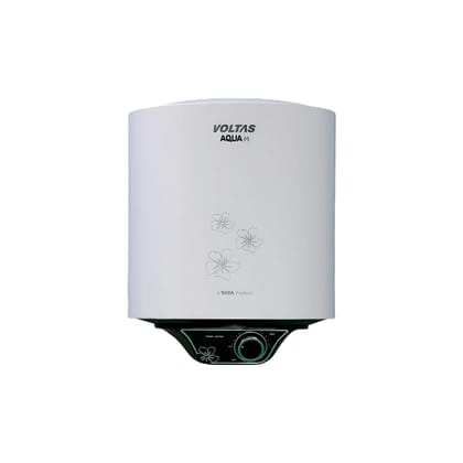 Voltas AquaM 5-Star 10L Water Heater 2000W, Warranty of 7 years on Tank, 3 Years on Heating Element, 2 Years on Product by Voltas|Free Installation| Free Connecting Pipe|Copper Element|8 Bar (White) Voltas AquaM 5-Star 10L Water Heater 2000W, Warranty of