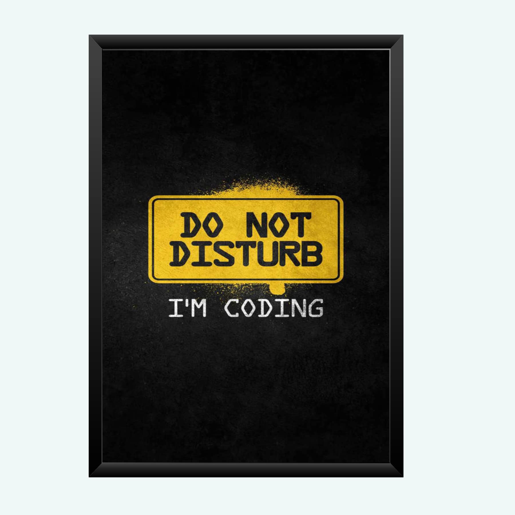 NOKKES Do Not Disturb Wall Photo Frame For India Love And Wall Decoration Wall Photo Frame Size 8X12 Inch_