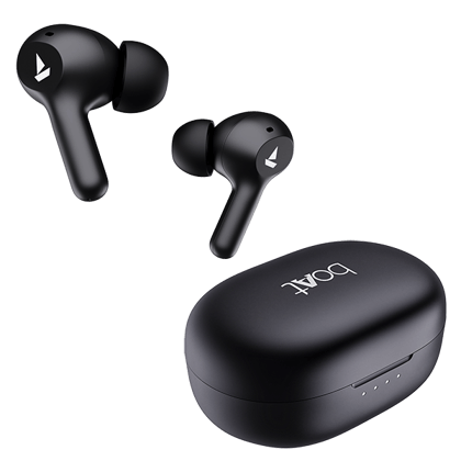 boAt Airdopes 71 | Wireless Earbuds with 40 Hours Playback, BEAST™ Mode, ENx™ Technology, Dual Mic with ENx™ Technology Active Black boAt Airdopes 71 | Wireless Earbuds with 40 Hours Playback, BEAST™ Mode, ENx™ Technology, Dual Mic with ENx™ Technology Active Black