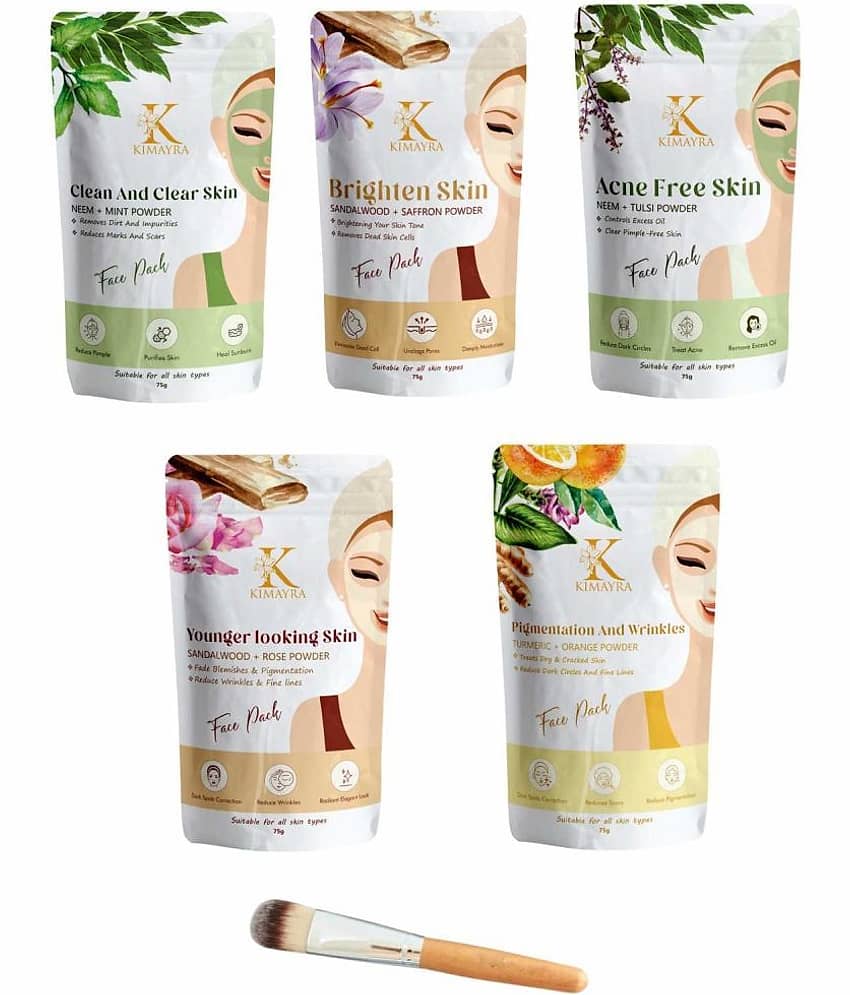Kimayra Pure & Natural Skin Care Powder Combo For Glowing Skin