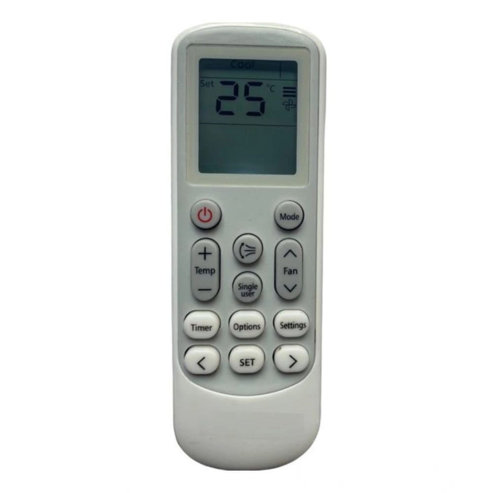 Generic AC Remote No.144 with Backlight Samsung & Samsung Inverter AC Remote Control (White)