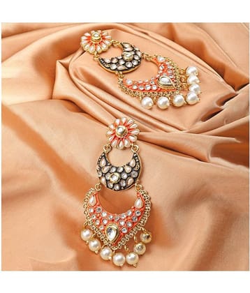 Sukkhi Attractive Gold Plated Pearl Earring for Women
