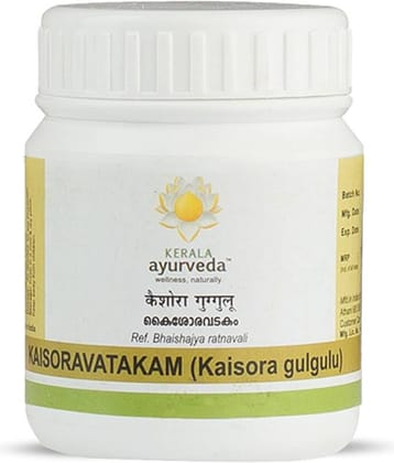 Kerala Ayurveda Kaisoravatakam Gulgulu, 50 Nos