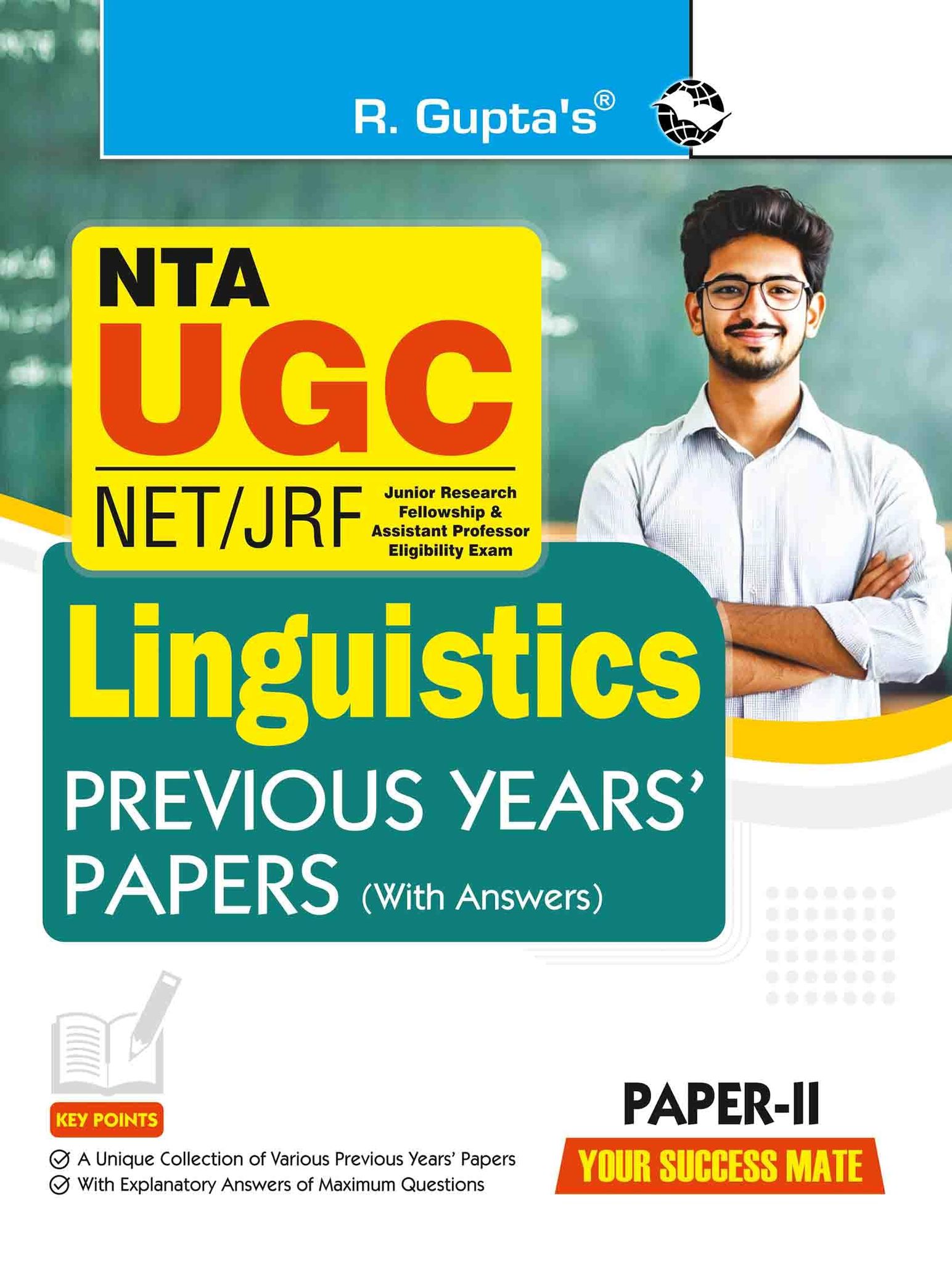 NTA-UGC-NET/JRF: Linguistics (Paper II)'Previous Years' Papers [Paperback] [Jan 07, 2026] RPH Editorial Board (R-2237)