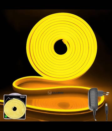 DAJUBHAI Yellow 5Mtr Neon Light ( Pack of 1 )