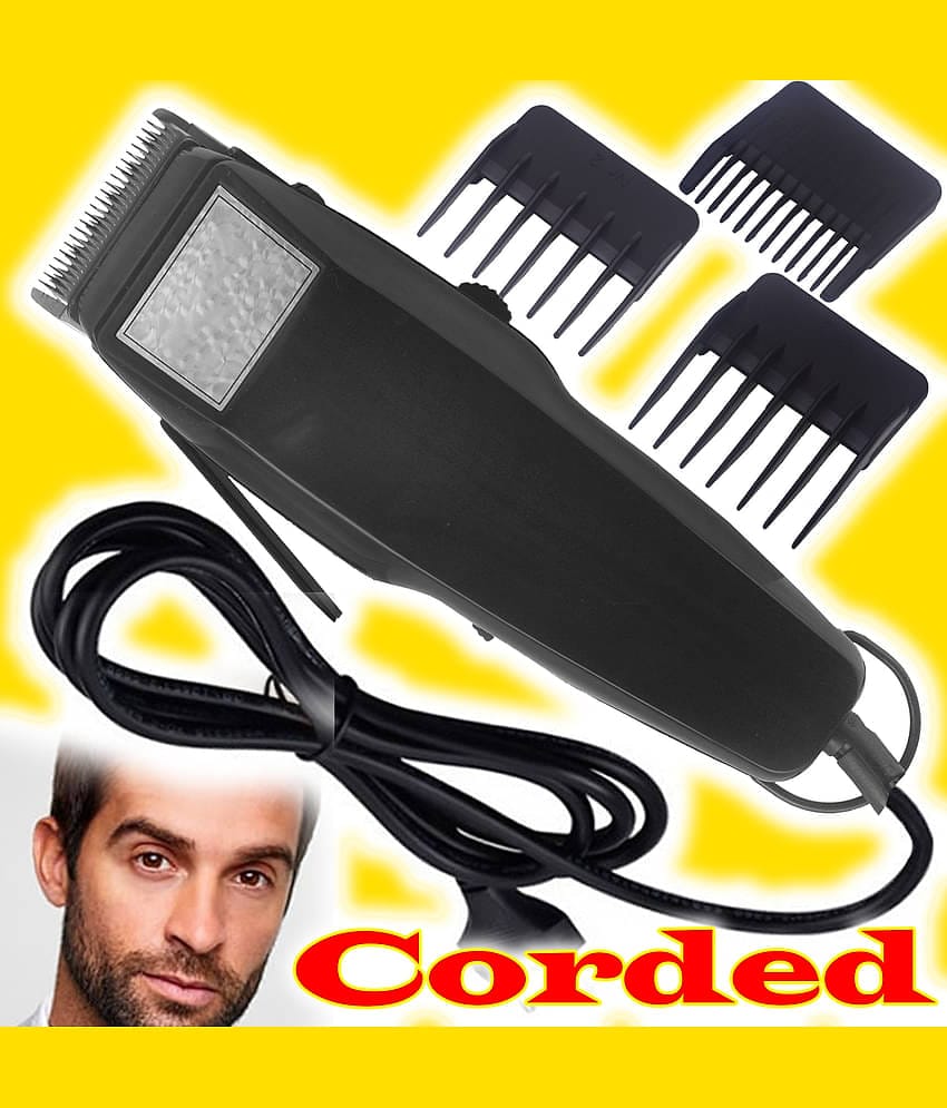 JMALL Hair Clipper Black Corded Beard Trimmer With 60 minutes Runtime
