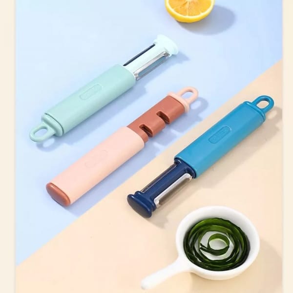 Wholesale Item - 2 IN 1 KITCHEN STAINLESS PEELER - MOQ 19 Pieces