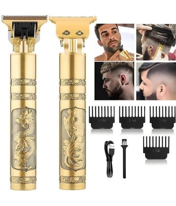 Gatih Hair & Beard Trimmer Gold Cordless Clipper With 120 minutes Runtime