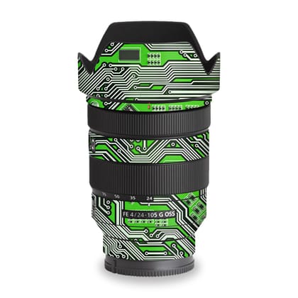 Motherboard Circuit Lens Skins Motherboard Circuit Lens Skins - Green