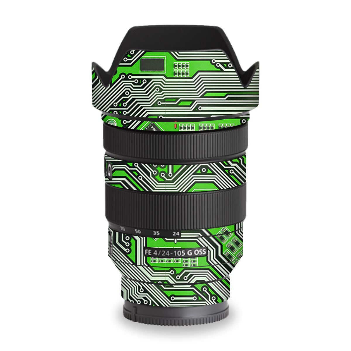 Motherboard Circuit Lens Skins Motherboard Circuit Lens Skins - Green