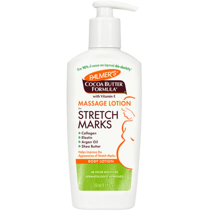 Palmer's Cocoa Butter Massage Lotion For Stretch Marks, Keeps Skin Soft - 250Ml Palmer's Cocoa Butter Massage Lotion For Stretch Marks, Keeps Skin Soft - 250Ml - Clear / 250 ml (Pack of 1)