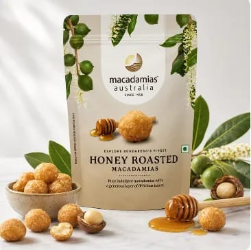 Honey Roasted Macadamias