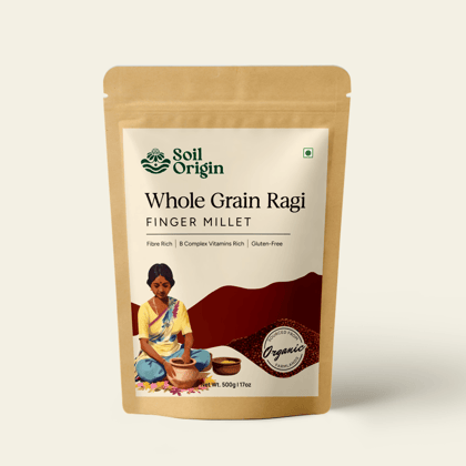 Ragi Whole (Finger Millet) - 500 Gm