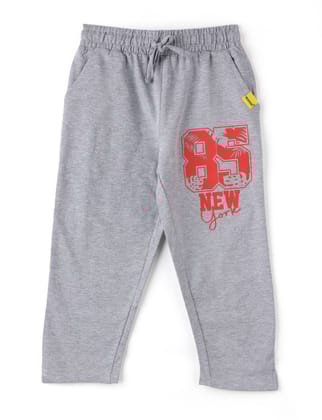 Girls Capri Pants Cotton French Terry Grey Heather Melange New York