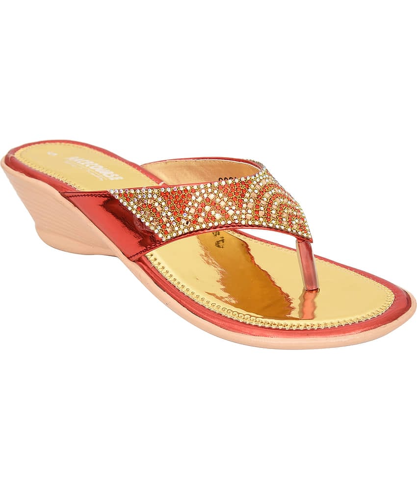 Racecourse - Red Women's Slip On Heels