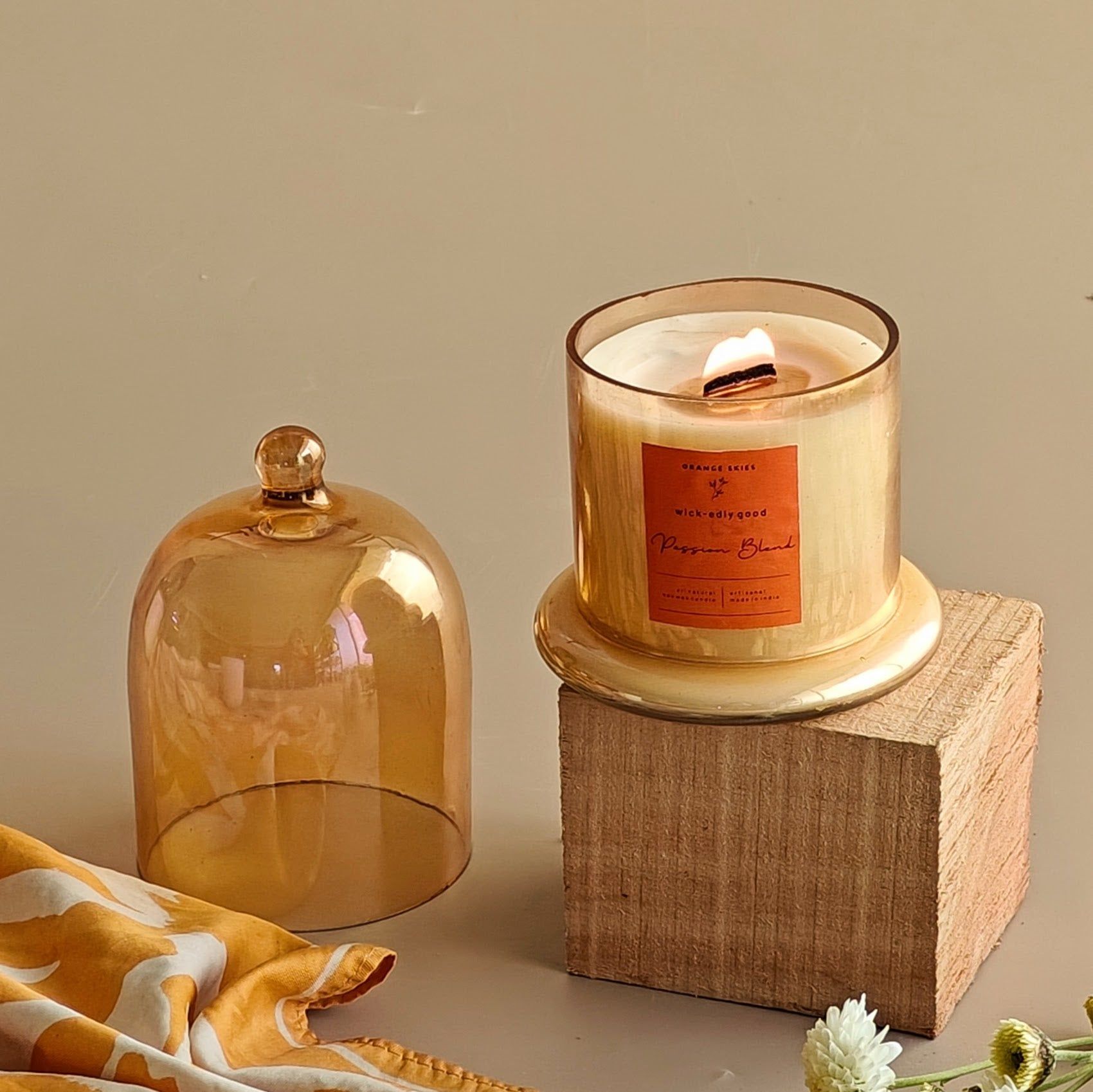 Wick-Edly Good Scented Candle | Kamasutra | 100% Soy Wax