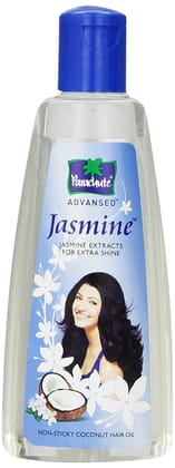 Parachute Advansed Jasmine Gold Coconut Hair Oil With Vitamin-E For Super Shiny Hair, Non-sticky, 200ml