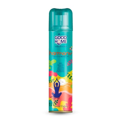 Good Home Room Freshener Spray Harmony Freshens Air Premium Fragrance Long Lasting Freshness, 130 g Good Home Room Freshener Spray Harmony Freshens Air Premium Fragrance Long Lasting Freshness, 130 g