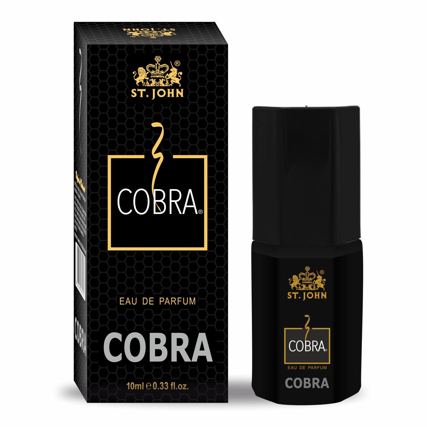 St.John Cobra Eau de Perfume for Men 10ml (Pack of 12)