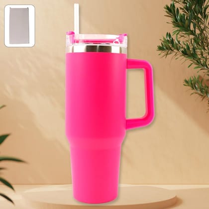 Pink Extra Large Insulated Travel Mug, Tumbler (1200ML - 1 Pc)