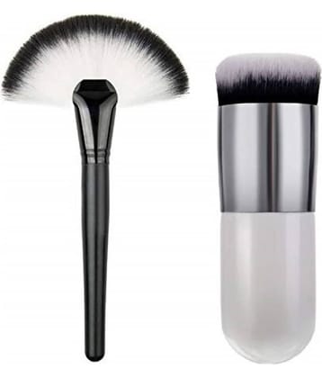 Lenon Beauty Synthetic Foundation Brush,Concealer Brush 2 Pcs 100 g