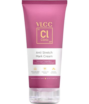 VLCC Clinic Anti Stretch Marks Reducing Cream - 100 ml - Firms And Tightens Skin