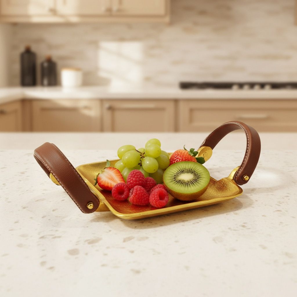 Aluminium Decorative Square Handle Dip (AMAS1671/10)