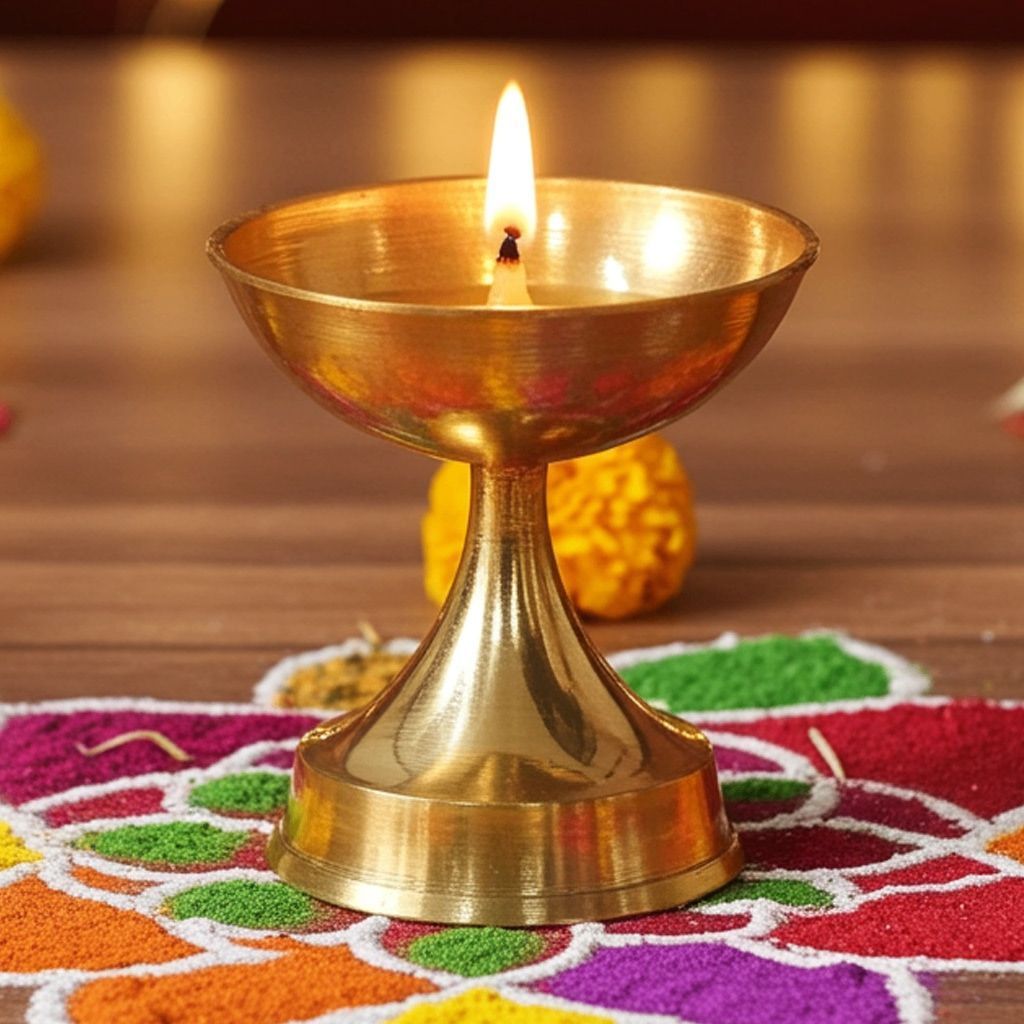 Brass Deepak Niranjan No. 6 (FMAS648 G)