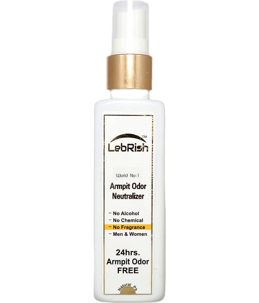 LebRish - Armpit Odor Neutralizer (Zero Fragrance) Deodorant Spray for Unisex 100 ml ( Pack of 1 )