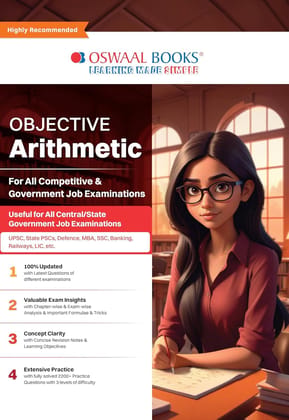 OSWAAL OBJECTIVE ARITHMETIC FOR ALL COMPETETIVE EXAMS FOR 2026 EXAMS WITH NEW PATTERN OSWAAL OBJECTIVE ARITHMETIC FOR ALL COMPETETIVE EXAMS FOR 2026 EXAMS WITH NEW PATTERN