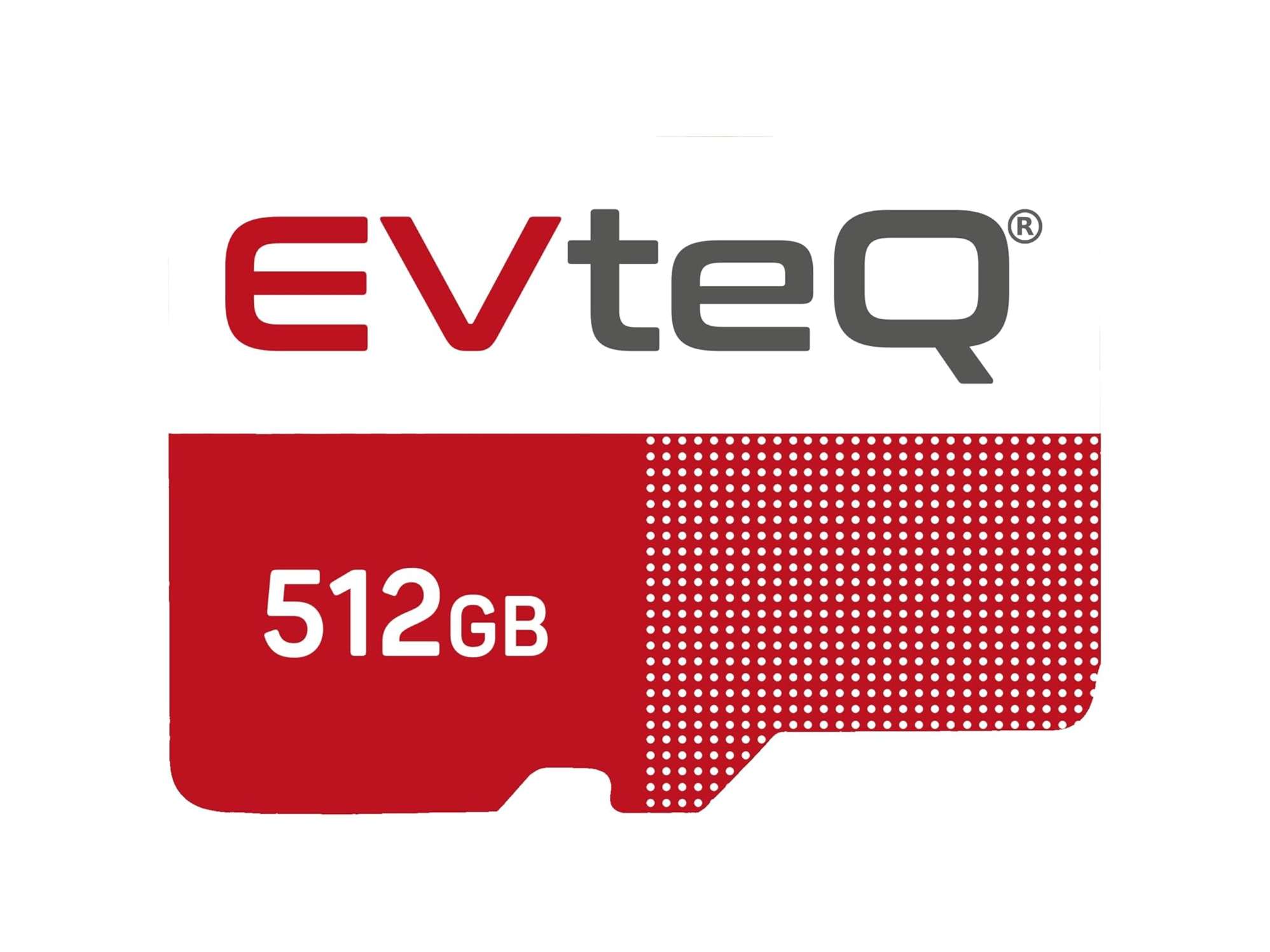 EvteQ microSDXC Memory Card, UHS-3, 100MB/s Read & 60MB/s Write Speed, High-Performance Data Transfer, Low Power Consumption, 4K Video Recording - 512GB