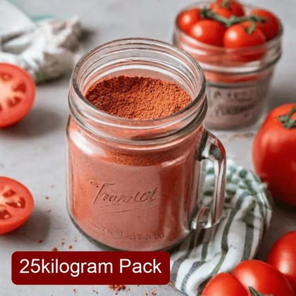 Generic Brand Tomato Powder Premium (25kg Drum) | Premium Spray Dried Juice Powder | Gourmet Seasoning