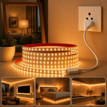 Lights - Waterproof, 120 LEDs/M, Decorative Pipe Lighting for Home, Garden, Diwali, Party, Festival Indoor &