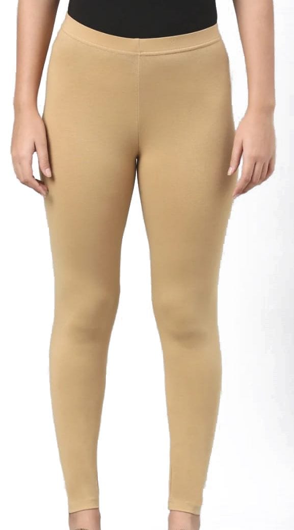 RATHNA APPARELS Ankle Length wesern wear Leggings ( Skin,Solid ) (S - Size)