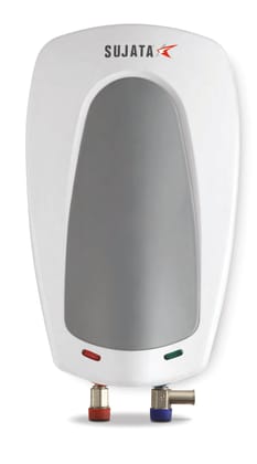 Sujata Instant Water Heater | 3 Litre - 5 Years Warranty on Inner Tank & 3 Years on Overall Product | Geyser, Water Heater, 3KW, 5 Level Safety, 6 Bar Pressure, Rust & Shock Proof - IWH09 Sujata Instant Water Heater | 3 Litre - 5 Years Warranty on Inner 