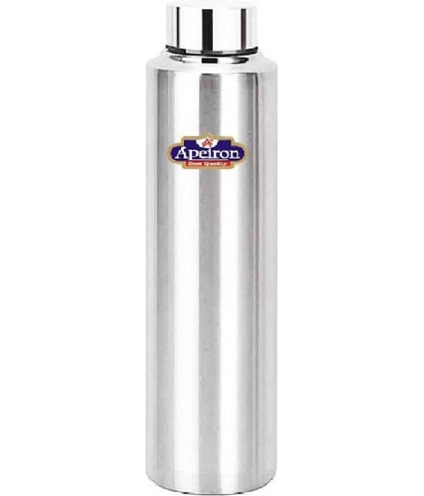APEIORN - Silver Fridge Water Bottle ( Pack of 1 )