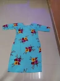 Floral printed kurta for women