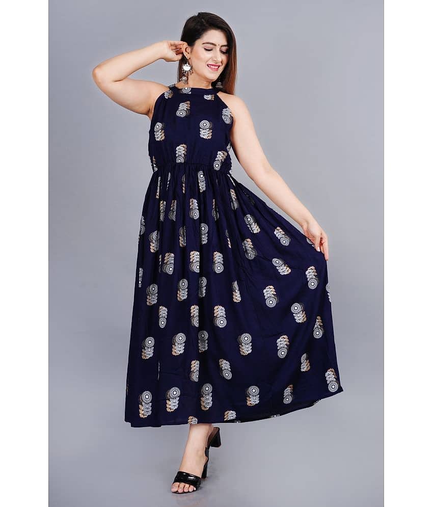 SIPET - Maroon Rayon Women's Anarkali Kurti ( Pack of 1 )