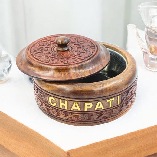 Wooden Chapati Box | Multi Purpose Wooden Box