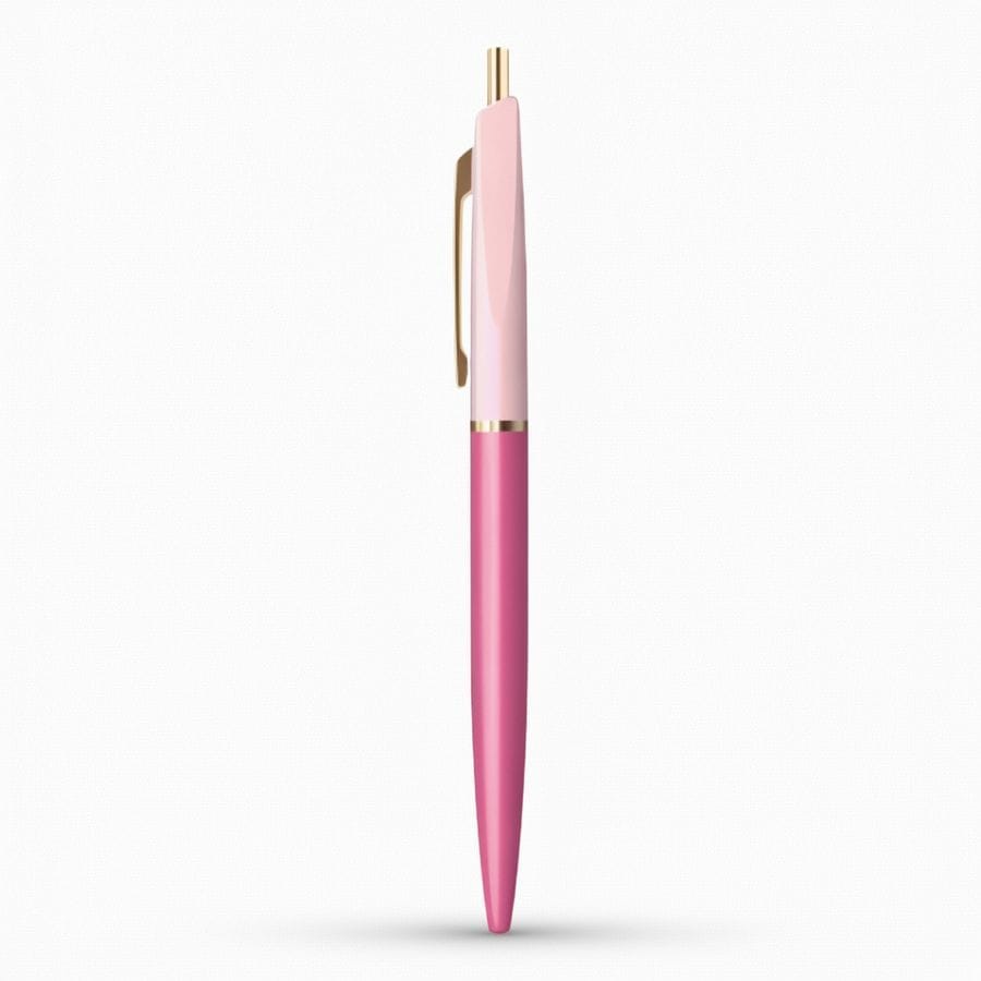 Elegance Retractable Ballpoint Pen - Pink