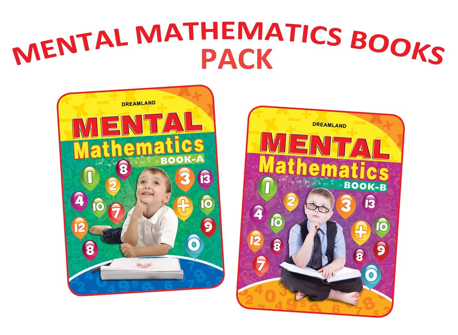 Mental Mathematics ( Set -1,Book A-B) (Englis [Paperback] Dreamland Publications