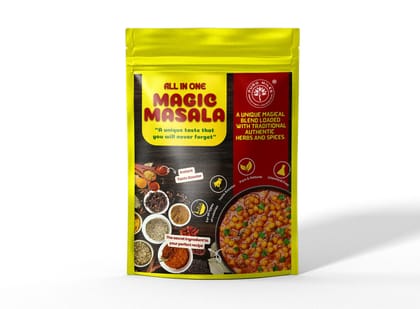 Magic Masala/Taste Booster/Jiravan/Indori Poha/Chat & Garam Masala/Spice Booster/(100gm)