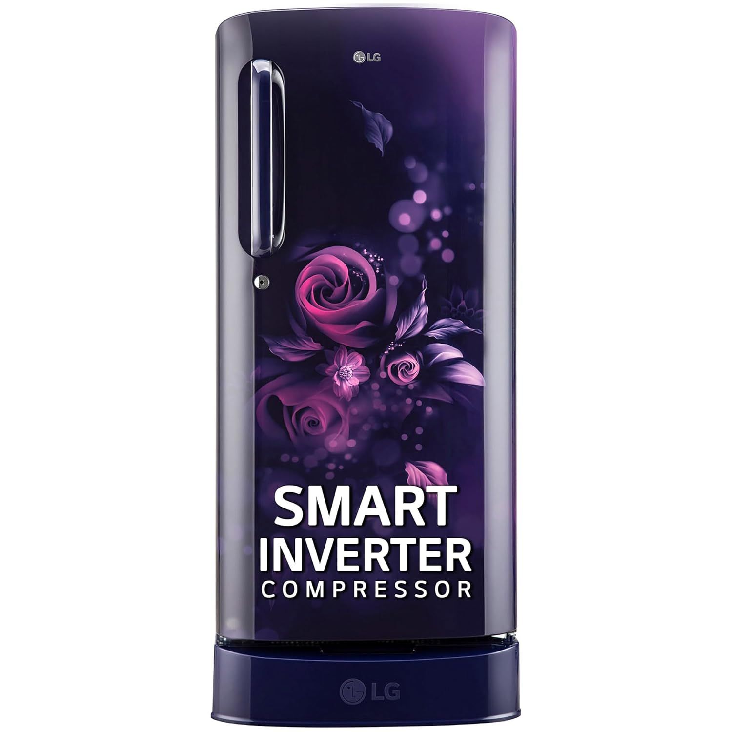 LG 185 L 5 Star Inverter Direct-Cool Single Door Refrigerator (GL-D201ABEU, Blue Euphoria, Base stand with drawer) LG 185 L 5 Star Inverter Direct-Cool Single Door Refrigerator (GL-D201ABEU, Blue Euphoria, Base stand with drawer) - Blue Euphoria