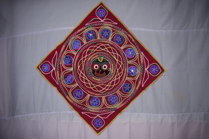 Applique Wall Hanging Traditional Decor