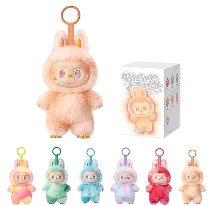 Labubuu Doll V3  Kawaii The Monsters Series Big Into Energy, Mystery Blind Box Vinyl Art Toy Figure, Collectible Cute Labubuu Plush Toy